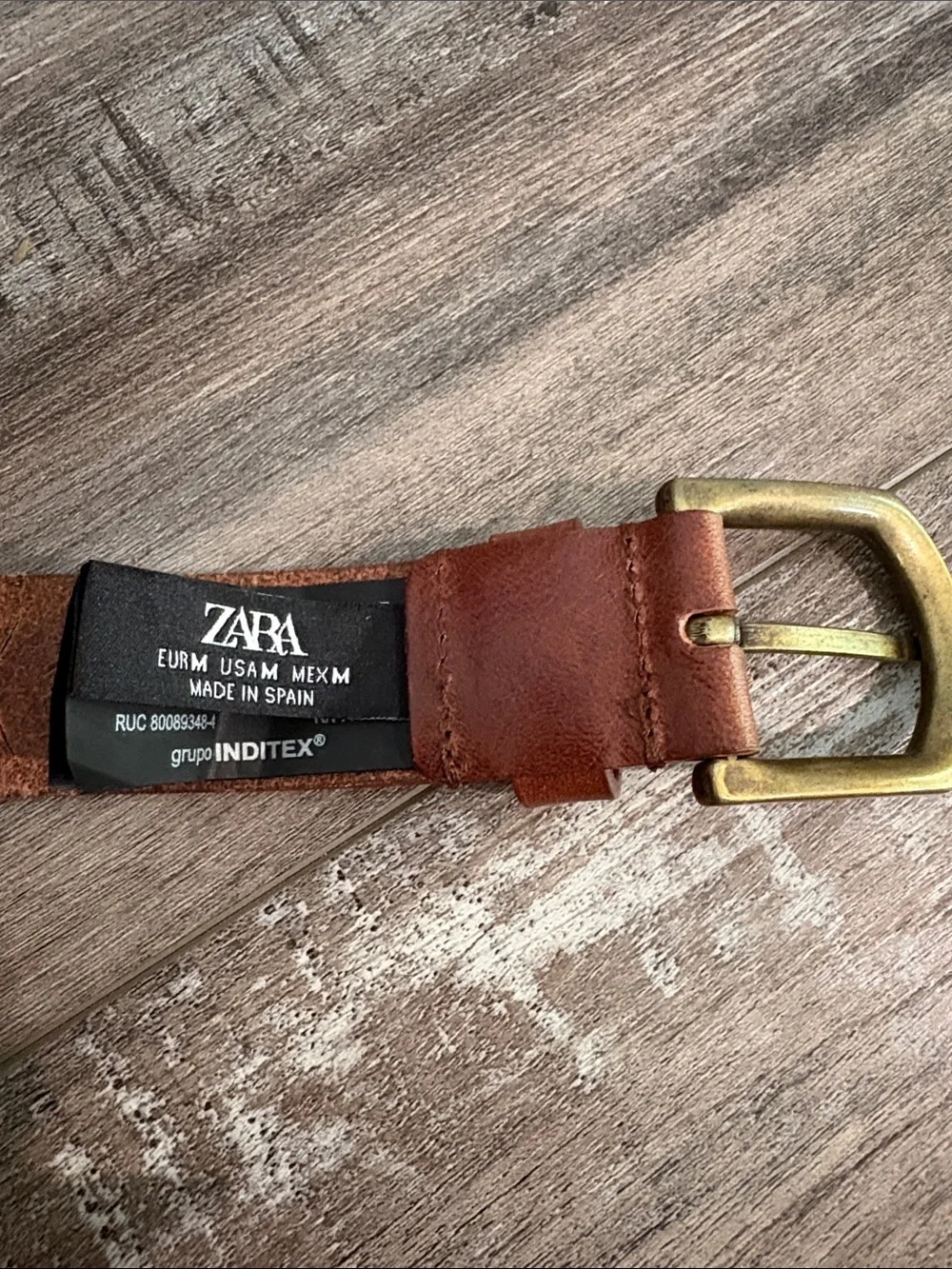 Zara leather length